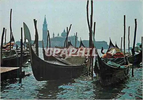 Moderne Karte Venezia San Giorgio Bateaux