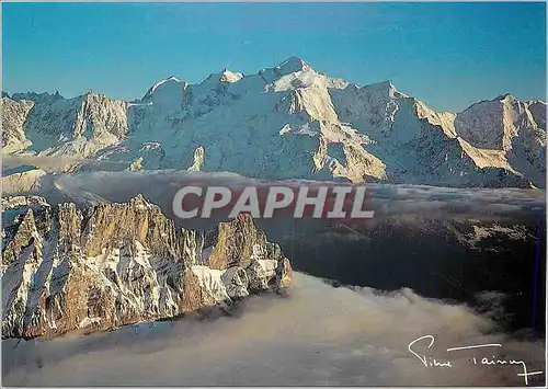 Cartes postales moderne Chaine du Mont Blanc Aiguilles de Warens