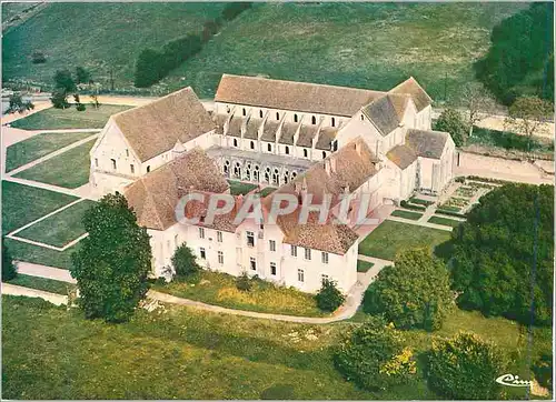Moderne Karte Bruere Allichamps Cher Vue aerienne sur l Abbaye de Noirlac
