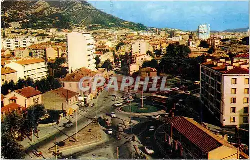 Moderne Karte Toulon Le Carrefour Bon Rencontre