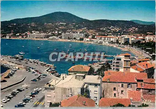 Cartes postales moderne Sainte Maxime Var Le Port et la Plage
