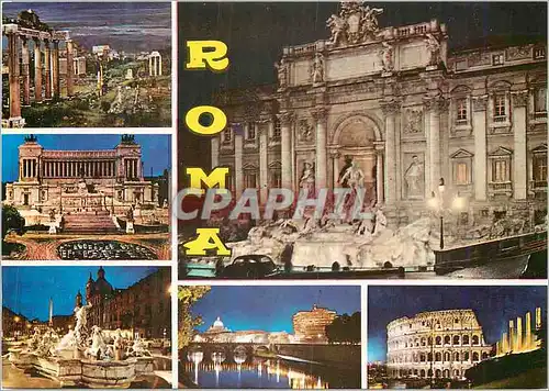 Cartes postales moderne Roma