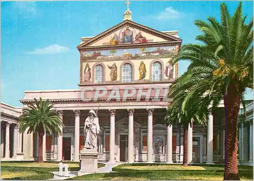 Cartes postales moderne Roma Basilique de St Paul