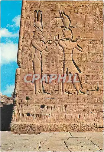 Cartes postales moderne Relief de Cleopatre et Cesar