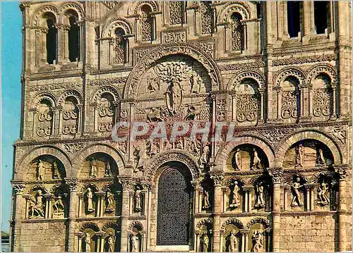 Cartes postales moderne Angouleme Charente La Cathedrale Saint Pierre La facade style poitevin