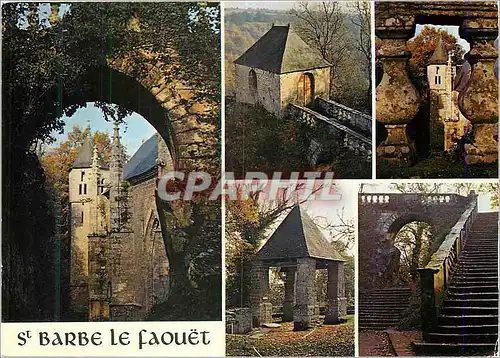 Cartes postales moderne St Barbe le Faouet La Chapelle Saint Michel