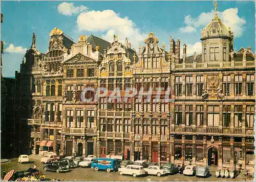 Moderne Karte Bruxelles Un coin de la Grand Place