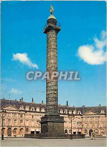 Cartes postales moderne Paris La colonne Vendome