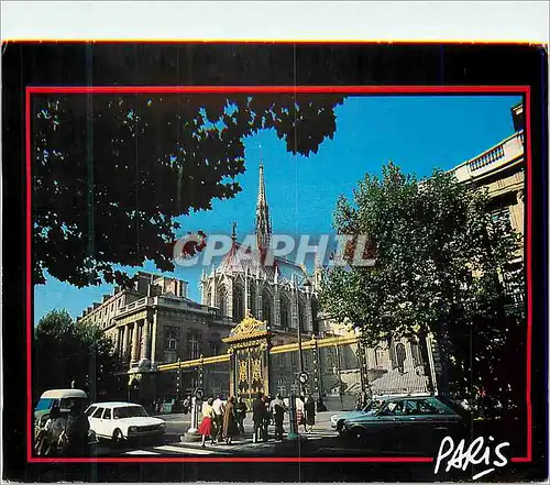 Cartes postales moderne Paris La Sainte Chapelle