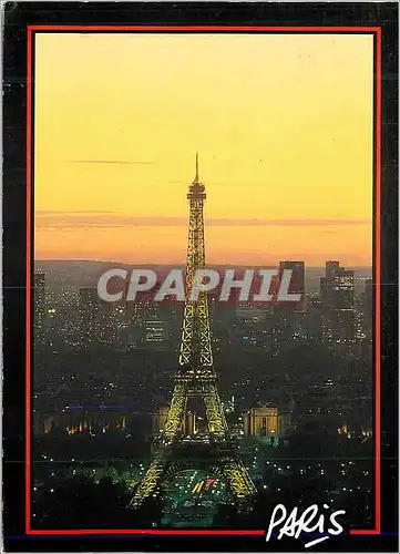 Cartes postales moderne La Tour Eiffel Paris