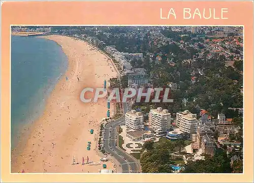 Moderne Karte La Baule Loire Atlantique La plus belle plage d Europe