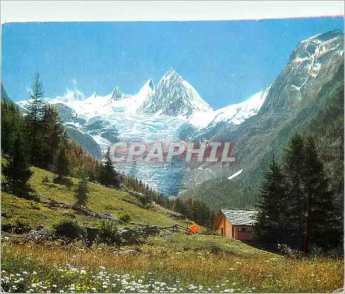 Moderne Karte Am Weg Grachen Ried Riedgletscher Nadelhorn Durrenhorn