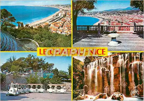 Cartes postales moderne La Cote d Azur Nice Le Chateau