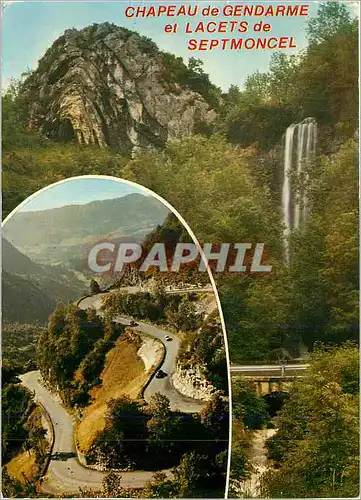 Cartes postales moderne Chapeau de Gendarme et Lacets de Septmoncel