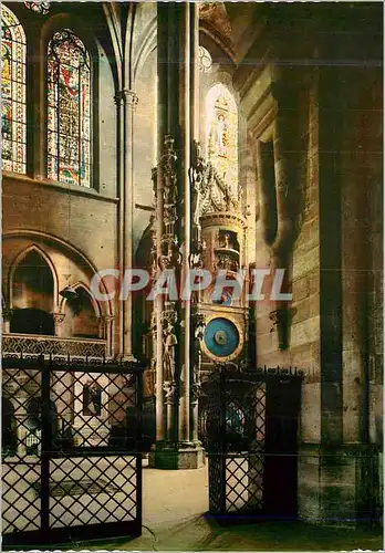Cartes postales moderne Cathedrale de Strasbourg L Horloge Astronomique et le Pilier des Anges