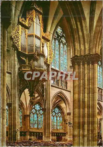 Cartes postales moderne Cathedrale de Strasbourg Les Grandes Orgues