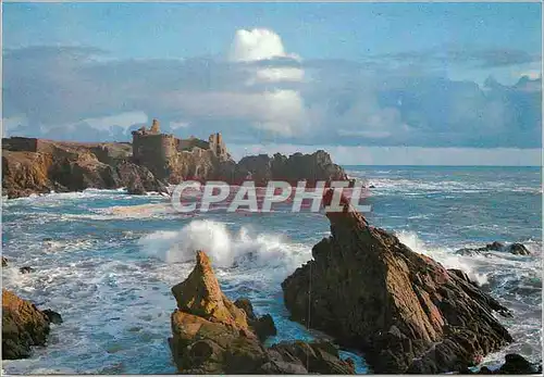 Moderne Karte Ile d Yeu Vendee Le vieux chateau
