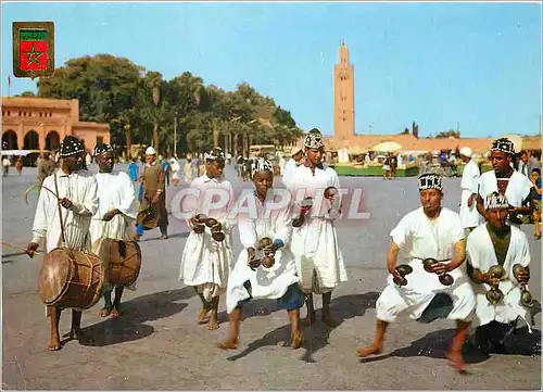 Cartes postales moderne Marruecos tipico Folklore