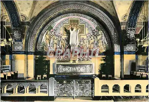 Cartes postales moderne La Basilique de Lisieux La Crypte Le Choeur