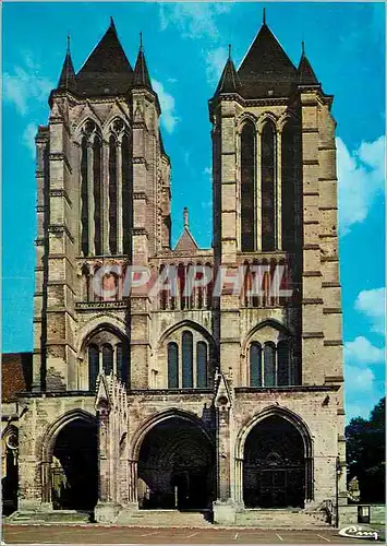 Cartes postales moderne Noyon Oise La cathedrale La facade