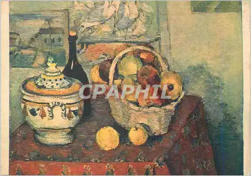 Cartes postales moderne P Cezanne Nature morte a la soupiere Musee du Louvre