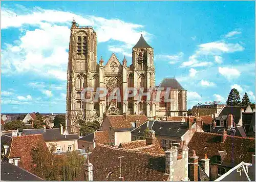 Cartes postales moderne Bourges Cher La Cathedrale Saint Etienne