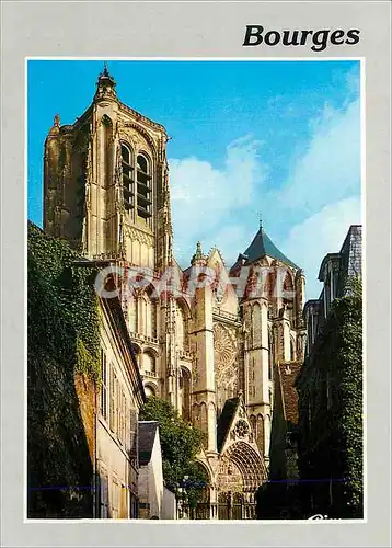 Cartes postales moderne Bourges Cher La Cathedrale St Etienne