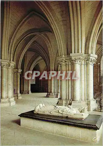 Moderne Karte Bourges Cher Crypte de la Cathedrale St Etienne Tombeau du Duc Jean