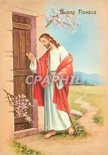 Moderne Karte Buona Pasqua