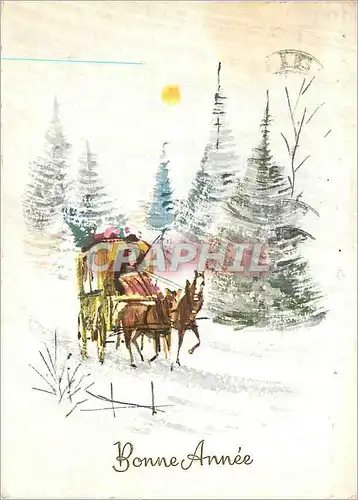 Moderne Karte Bonne Annee