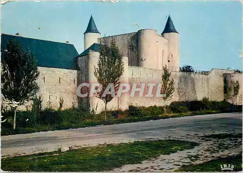 Moderne Karte Ile de Noirmoutier Vendee Le Chateau