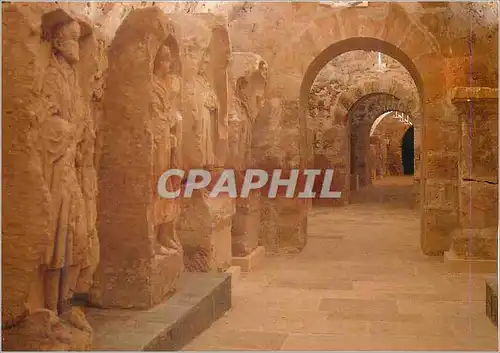 Moderne Karte Musees de Sens Yonne Les caves de l aile Francois Ier avec le presentation des steles funeraires