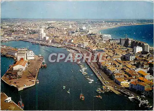 Cartes postales moderne La Vendee Les Sables d Olonne Le port
