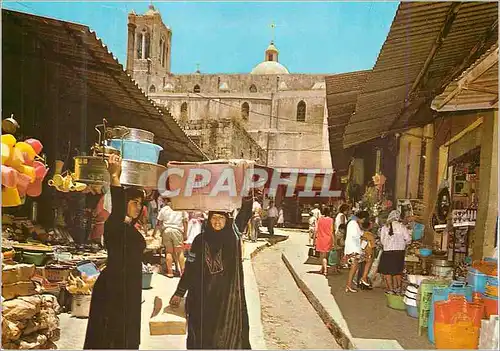 Moderne Karte Nazareth Le marche