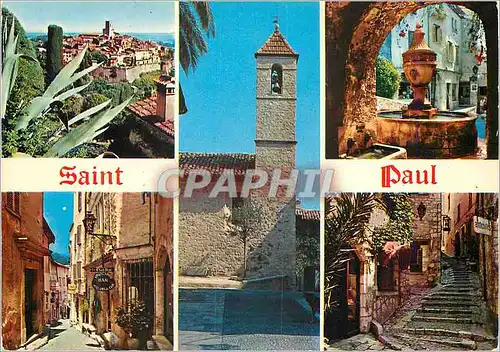 Cartes postales moderne Saint Paul Cote d Azur Souvenir of Saint Paul