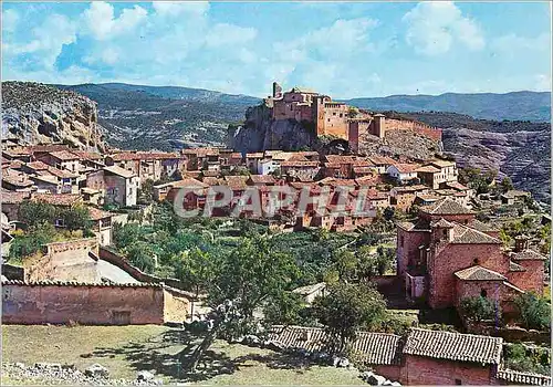 Cartes postales moderne Alquezar Huesca Vue generale au fond collegiate