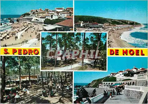 Moderne Karte S Pedro de Moel Portugal Praia e Casino
