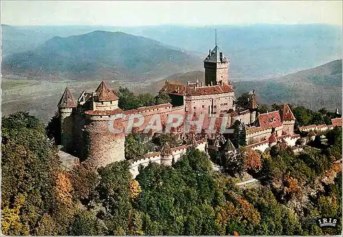 Moderne Karte Le chateau du Haut Koenigsbourg