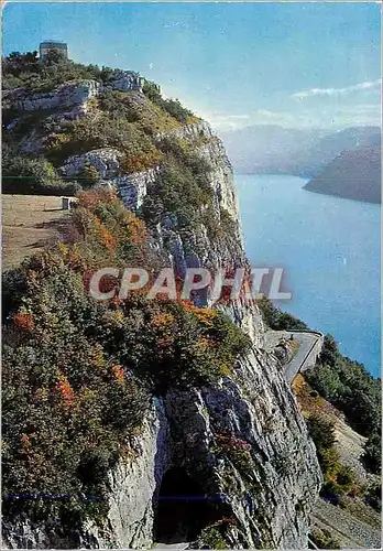 Cartes postales moderne Rocher de la Chambotte Automne Le Lac du Bourget