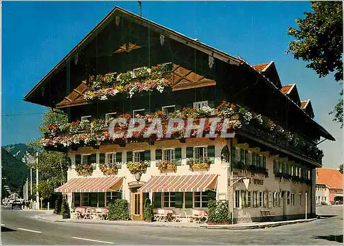 Moderne Karte Hotel Wolf Oberammergau