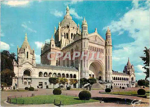 Cartes postales moderne Lisieux Calvados Basilique de Sainte Therese