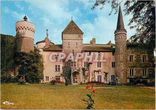 Moderne Karte Saint Point Chateau de Lamartine