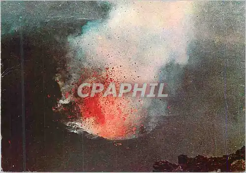 Cartes postales moderne Etna Explosione Vulcanica Cratere Nord Est Volcan