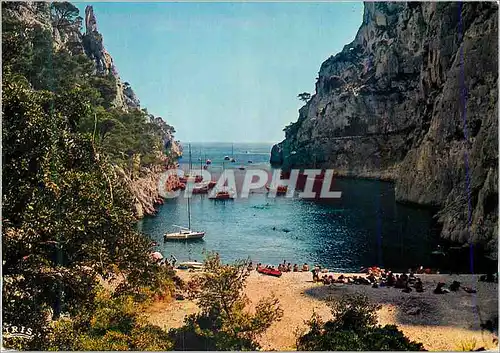 Cartes postales moderne Cassis B du R La Calanque d En Vau