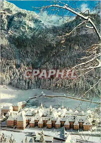 Cartes postales moderne Monastere de la grande Chartreuse Isere Vue generale en hiver