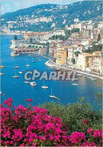 Cartes postales moderne Villefranche Alpes Maritimes Depuis la moyenne corniche