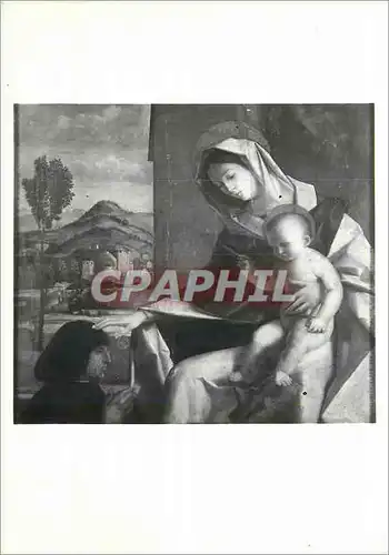 Cartes postales moderne Giambellino E Scolari La vierge protegeant le devot