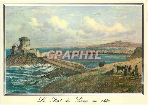 Cartes postales moderne Socoa St Jean de Luz Au fond la baie de St Jean de Luz