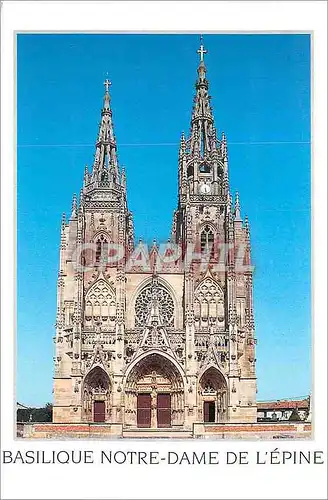 Cartes postales moderne L Epine Marne Basilique Notre Dame de l Epine