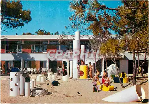 Moderne Karte La Palmyre Charente Maritime Village de Vacances Les Pins de Cordouan La Restaurant Villeminot e